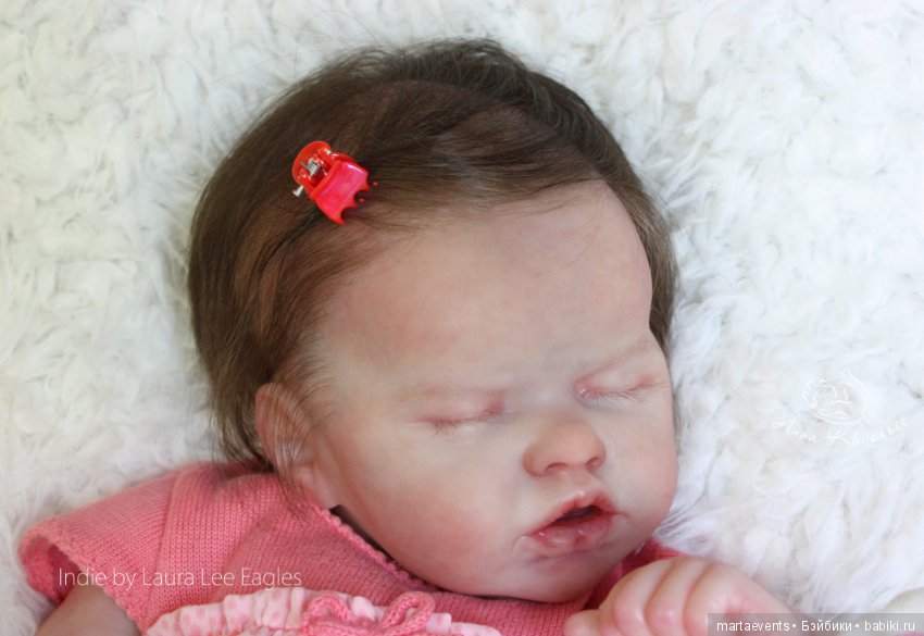 Малышка-реборн Инди, Indie kit by Laura Lee Eagles