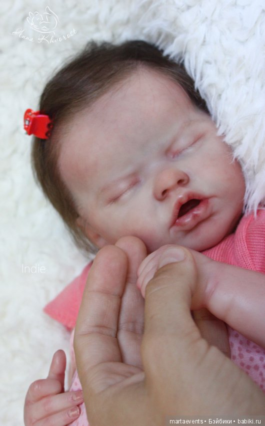 Малышка-реборн Инди, Indie kit by Laura Lee Eagles