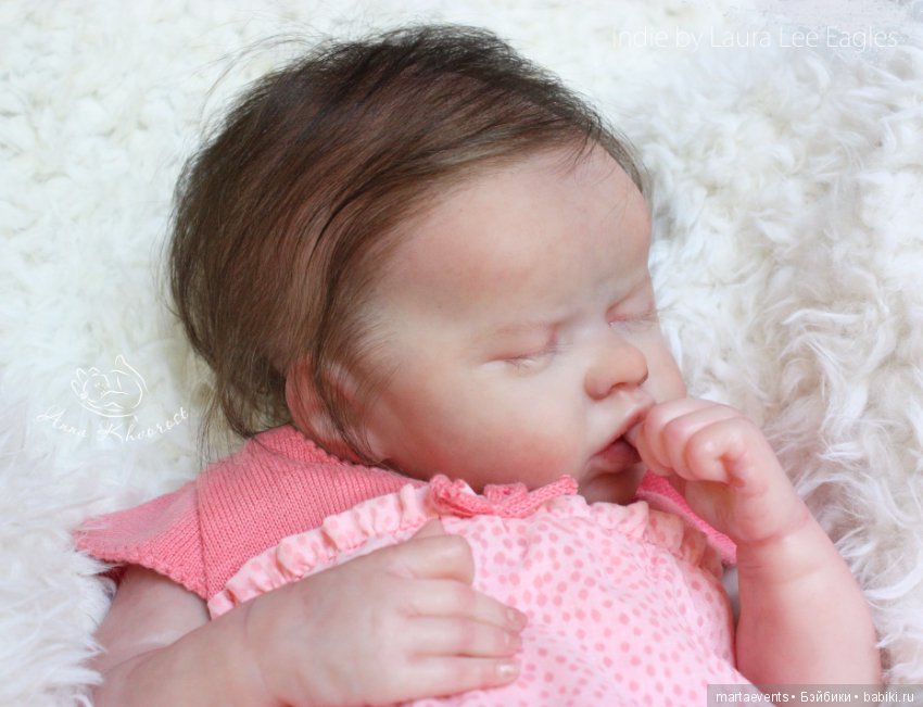 Малышка-реборн Инди, Indie kit by Laura Lee Eagles