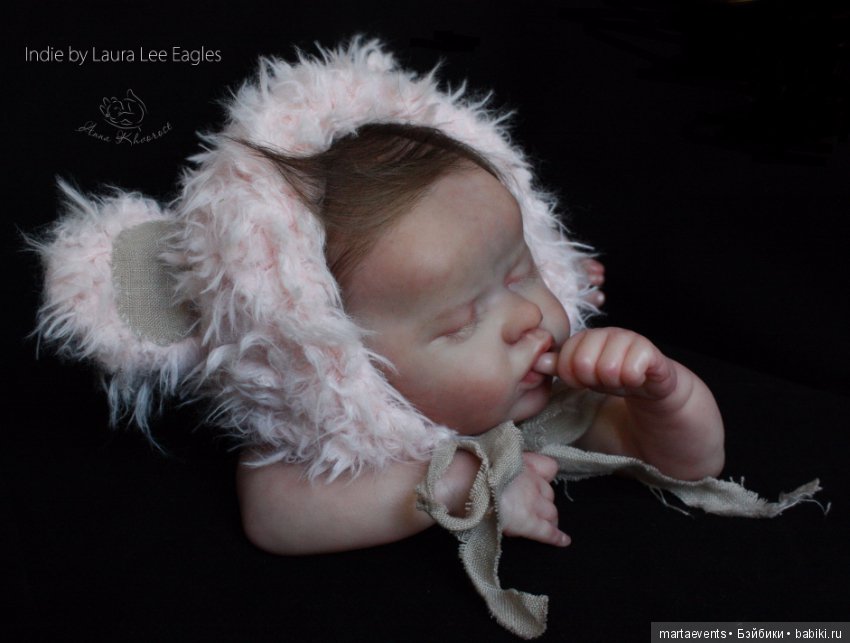 Малышка-реборн Инди, Indie kit by Laura Lee Eagles