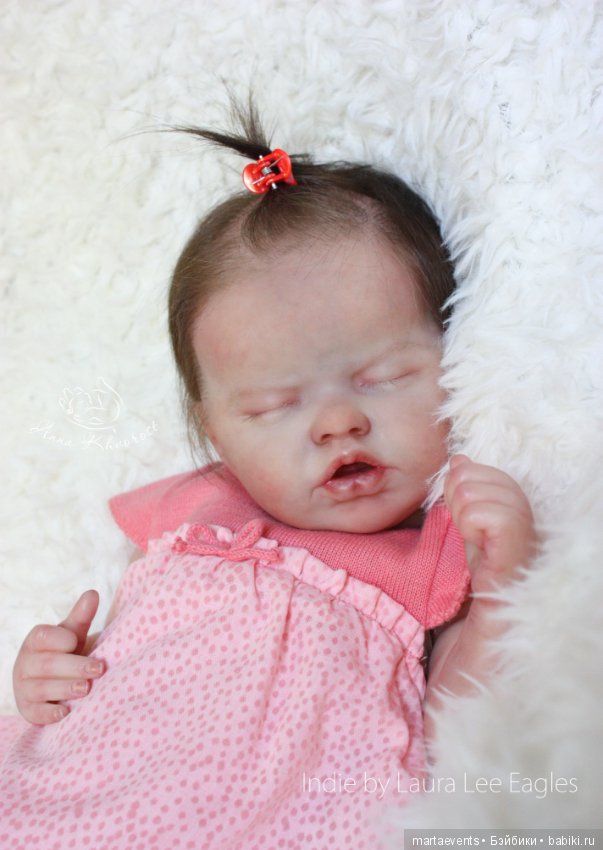 Малышка-реборн Инди, Indie kit by Laura Lee Eagles (фото 6)