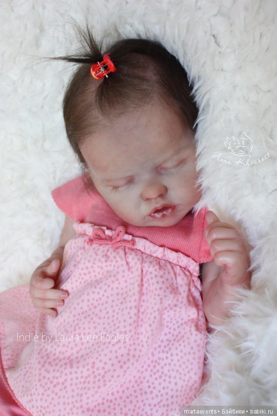 Малышка-реборн Инди, Indie kit by Laura Lee Eagles (фото 7)