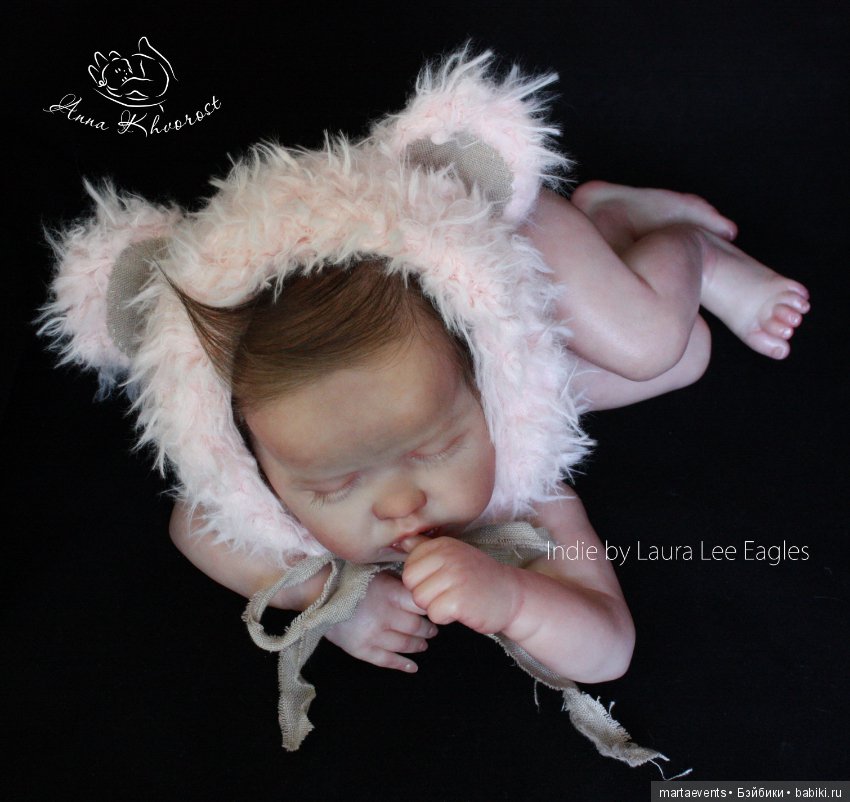 Малышка-реборн Инди, Indie kit by Laura Lee Eagles