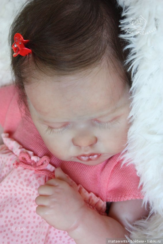 Малышка-реборн Инди, Indie kit by Laura Lee Eagles