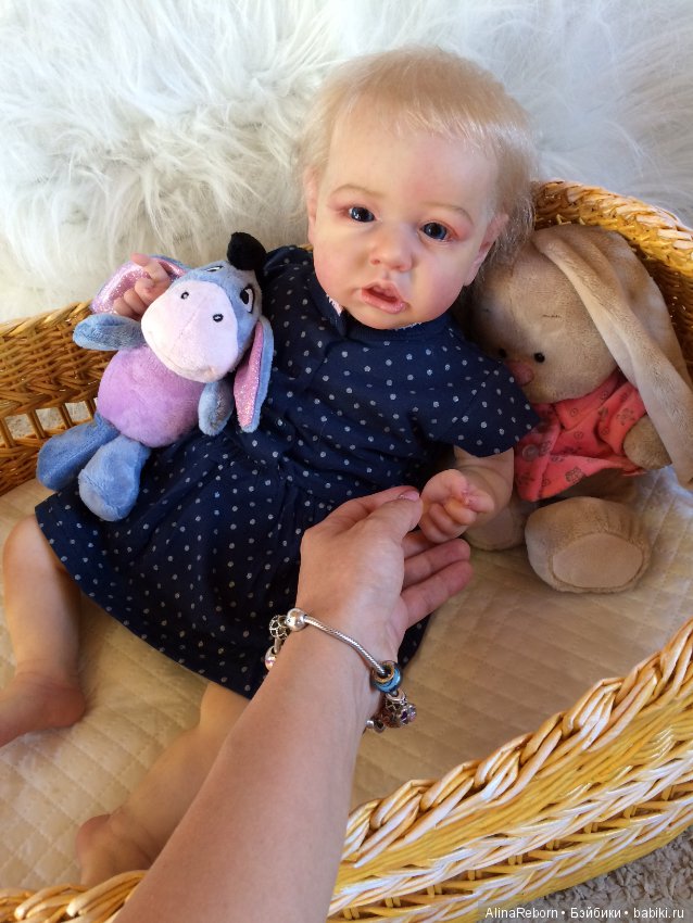 Нежный цветочек Саския — Куклы Реборн (Reborn): работы мастеров