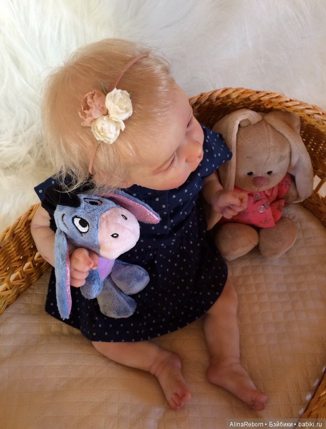 Нежный цветочек Саския — Куклы Реборн (Reborn): работы мастеров (фото 8)