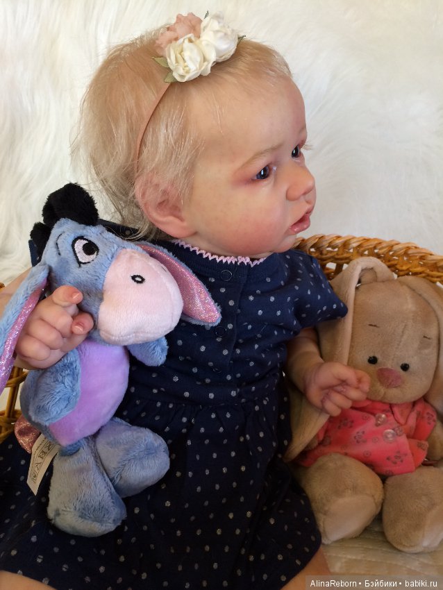 Нежный цветочек Саския — Куклы Реборн (Reborn): работы мастеров (фото 7)