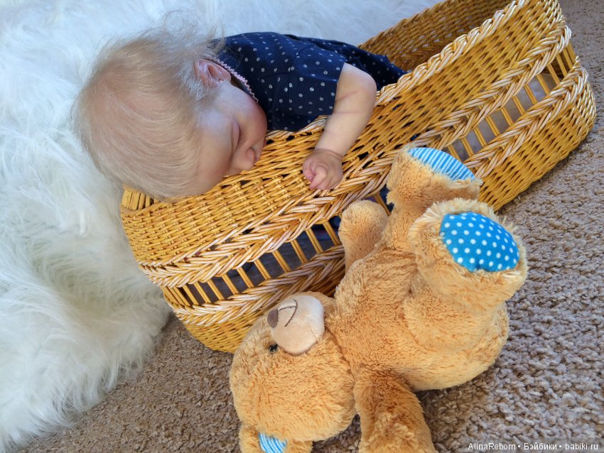 Нежный цветочек Саския — Куклы Реборн (Reborn): работы мастеров