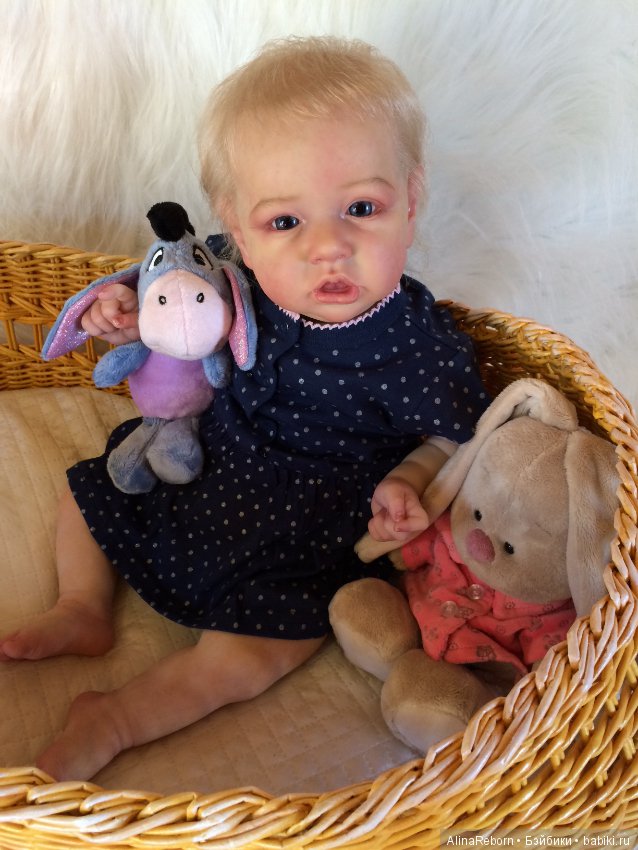 Нежный цветочек Саския — Куклы Реборн (Reborn): работы мастеров (фото 10)