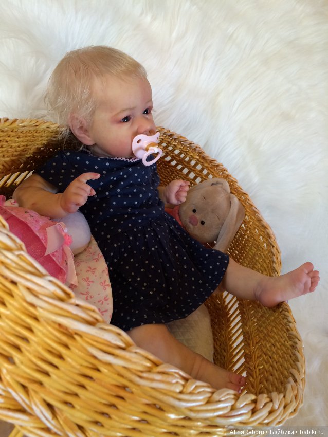 Нежный цветочек Саския — Куклы Реборн (Reborn): работы мастеров (фото 6)