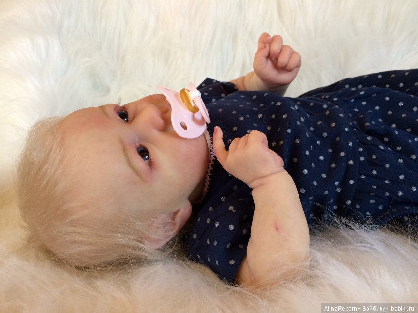 Нежный цветочек Саския — Куклы Реборн (Reborn): работы мастеров