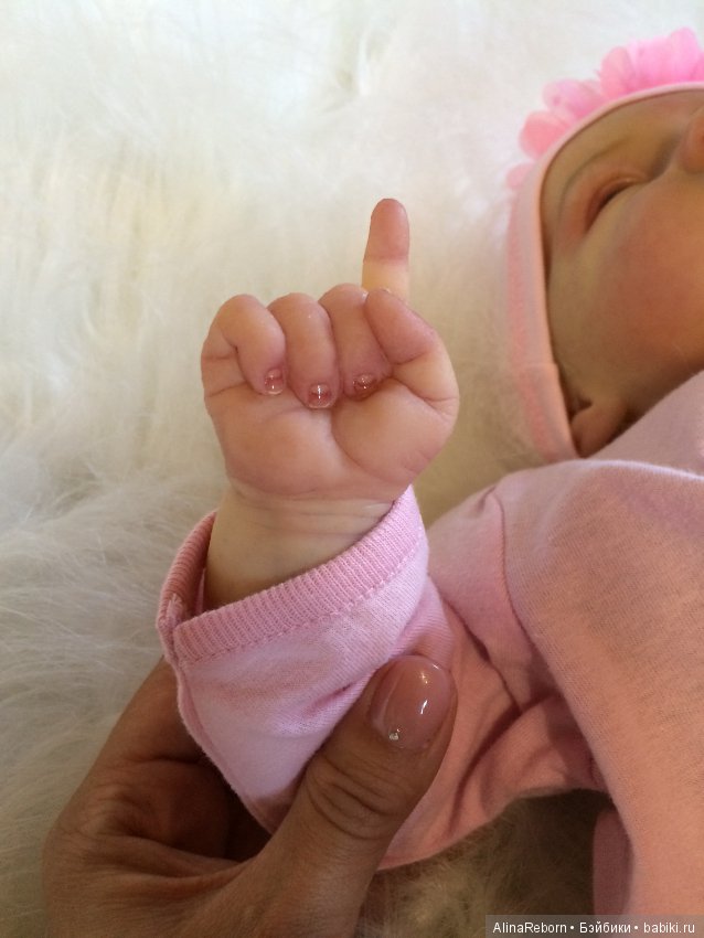 Нежный цветочек Саския — Куклы Реборн (Reborn): работы мастеров