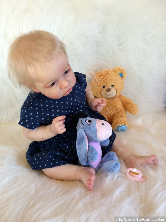 Нежный цветочек Саския — Куклы Реборн (Reborn): работы мастеров