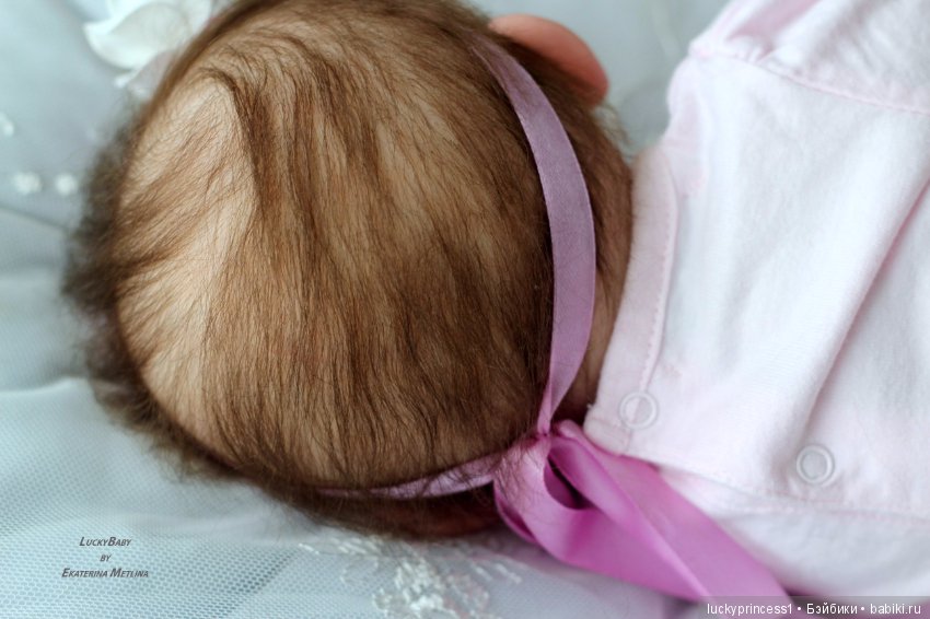 Кнопочка Эви. Кукла реборн из молда Maike by Gudrun Legler