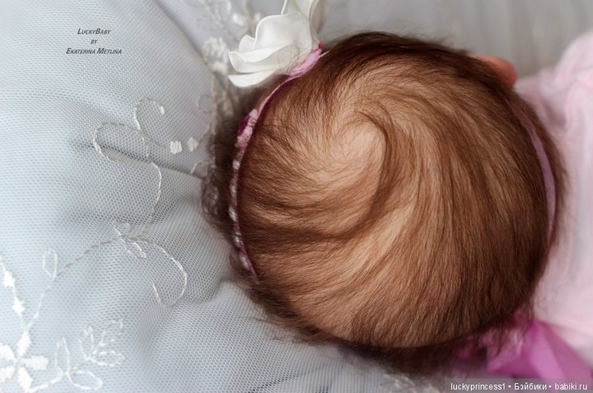 Кнопочка Эви. Кукла реборн из молда Maike by Gudrun Legler