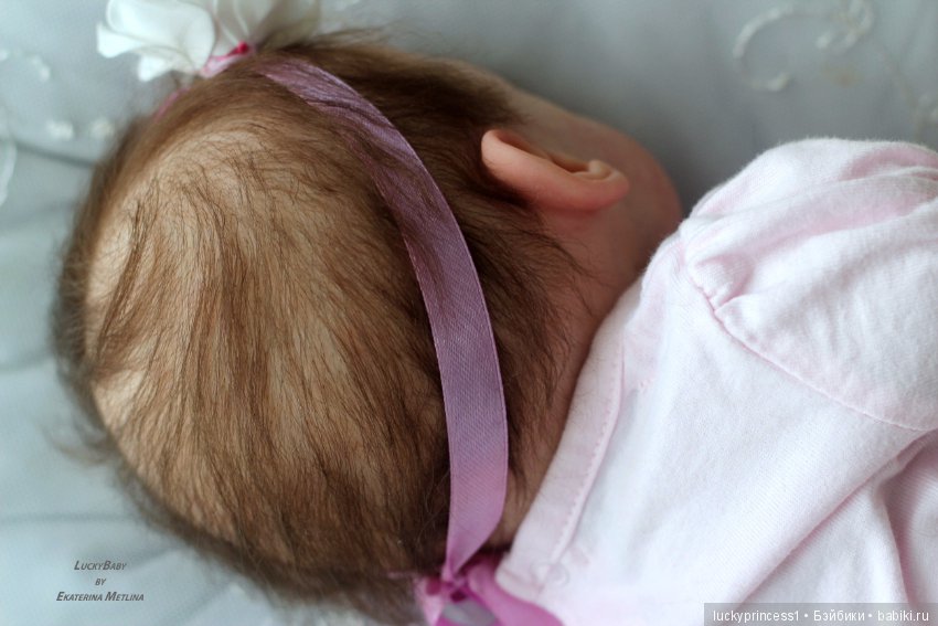 Кнопочка Эви. Кукла реборн из молда Maike by Gudrun Legler