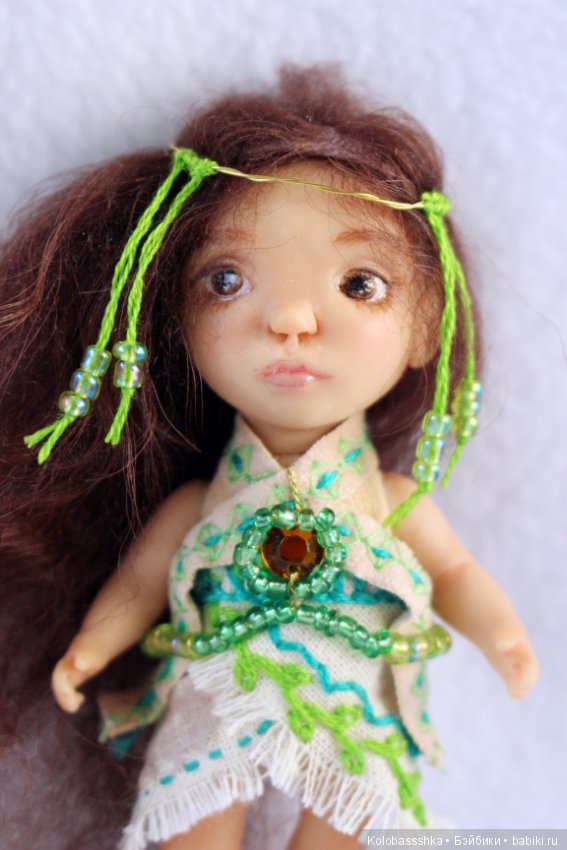 Мои малышки — Авторские миниатюрные куклы: лепка (фото 7)