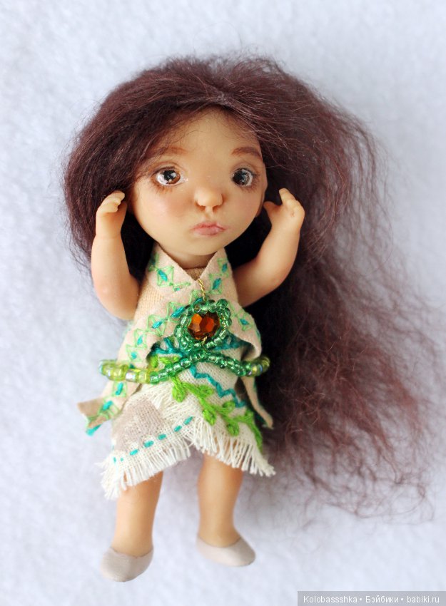 Мои малышки — Авторские миниатюрные куклы: лепка (фото 9)