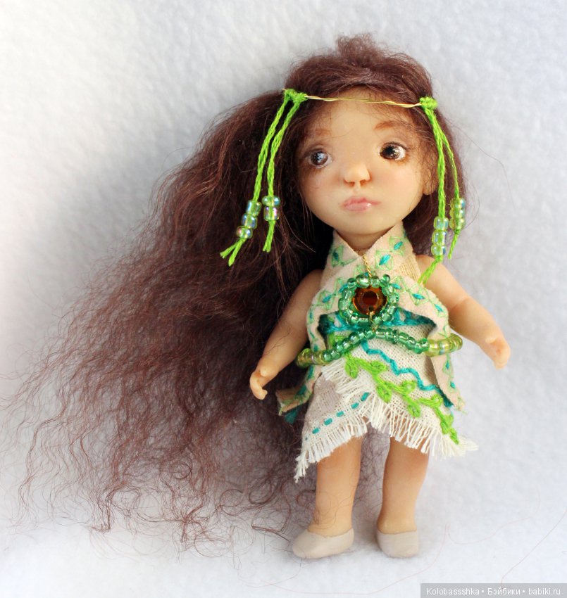 Мои малышки — Авторские миниатюрные куклы: лепка (фото 6)