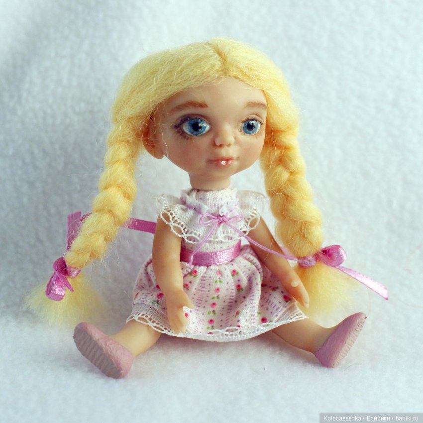 Мои малышки — Авторские миниатюрные куклы: лепка (фото 4)