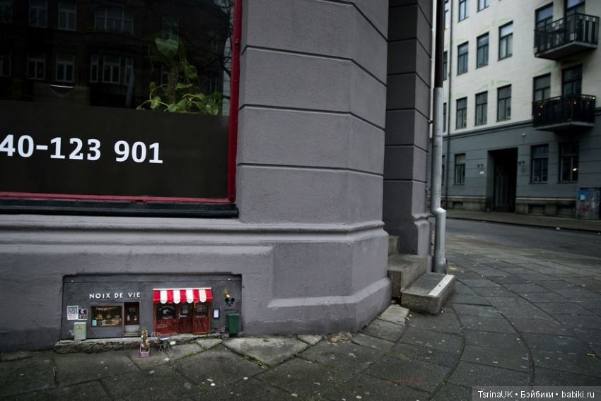 Кафе и магазинчик для мышек