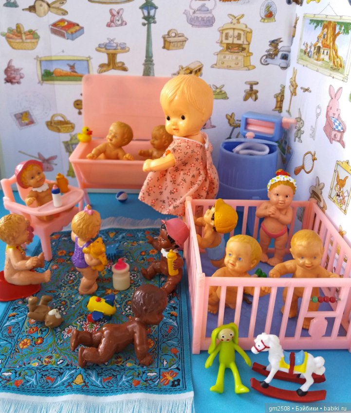 Мои пупсики BULLI, производство Германия 80-е гг (фото 8)