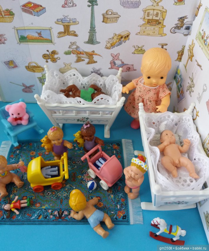 Мои пупсики BULLI, производство Германия 80-е гг