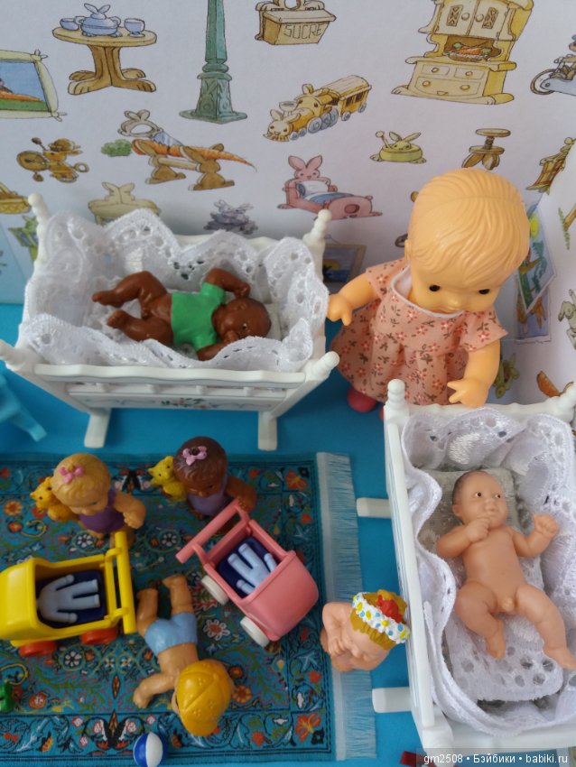 Мои пупсики BULLI, производство Германия 80-е гг