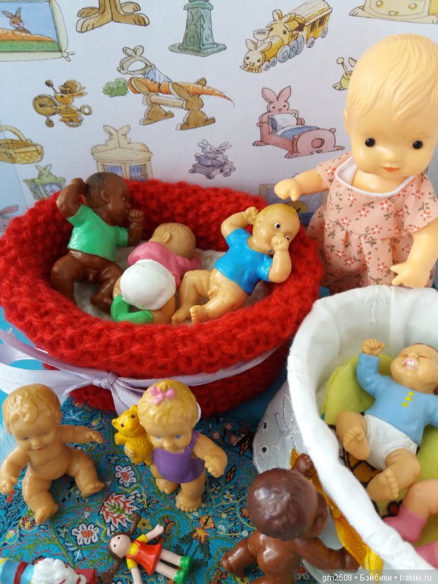 Мои пупсики BULLI, производство Германия 80-е гг
