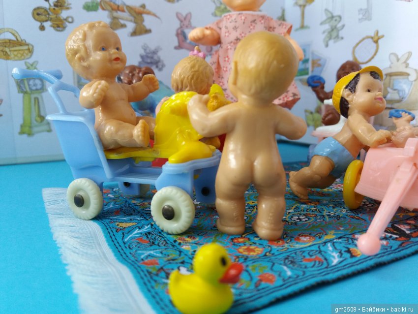 Мои пупсики BULLI, производство Германия 80-е гг