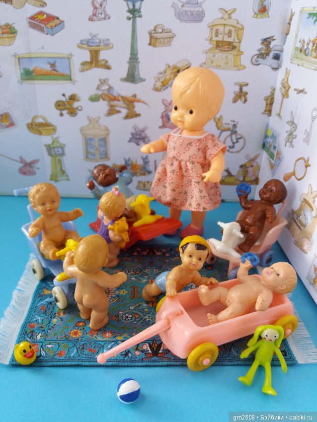 Мои пупсики BULLI, производство Германия 80-е гг