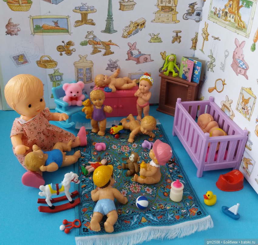 Мои пупсики BULLI, производство Германия 80-е гг