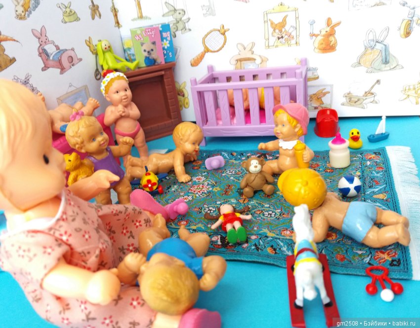 Мои пупсики BULLI, производство Германия 80-е гг (фото 2)