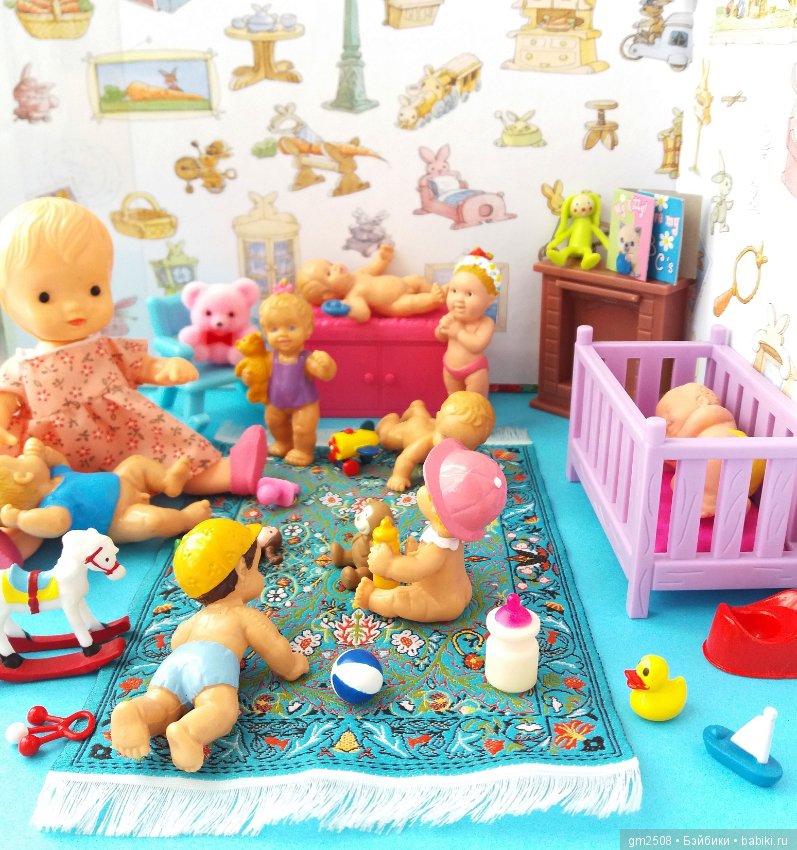 Мои пупсики BULLI, производство Германия 80-е гг (фото 3)