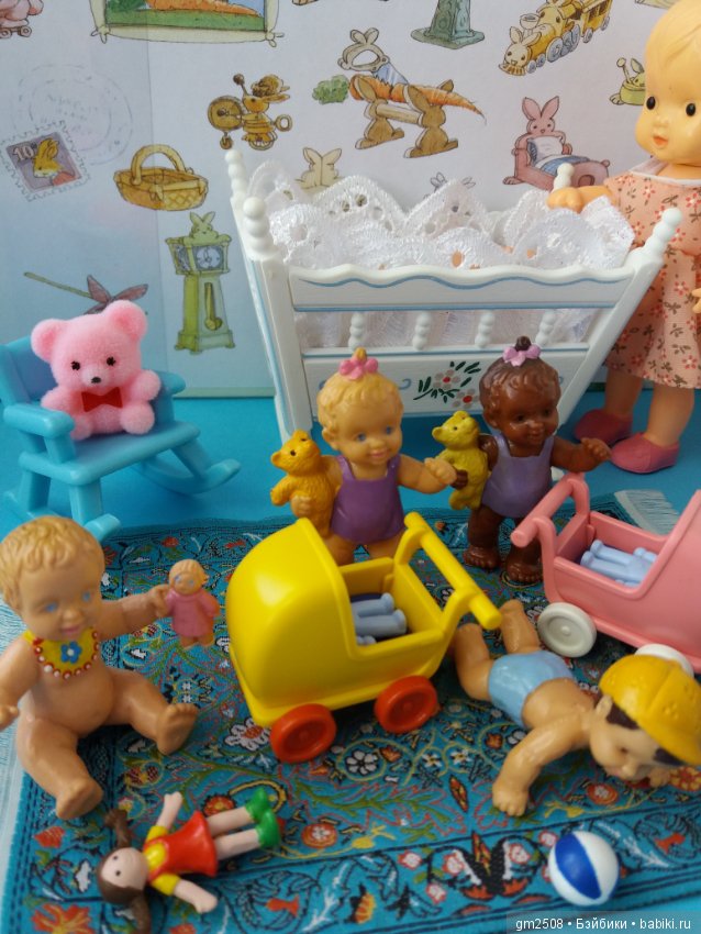 Мои пупсики BULLI, производство Германия 80-е гг