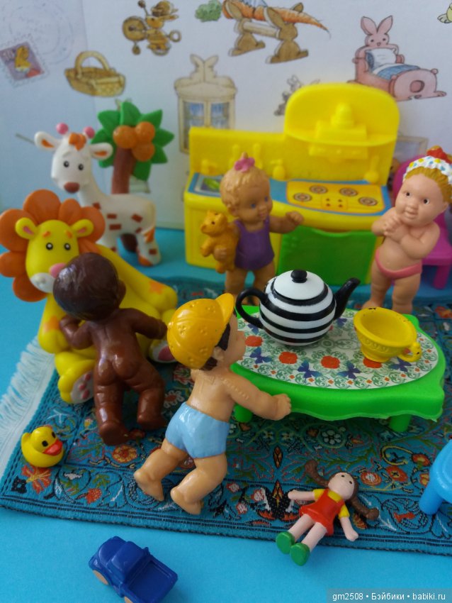 Мои пупсики BULLI, производство Германия 80-е гг