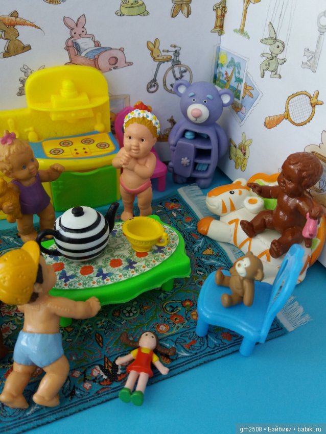 Мои пупсики BULLI, производство Германия 80-е гг