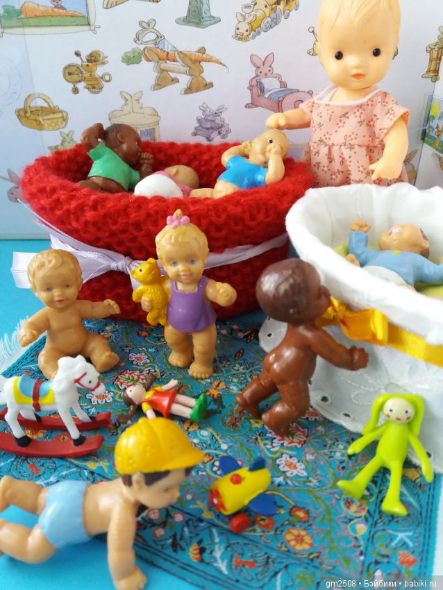 Мои пупсики BULLI, производство Германия 80-е гг