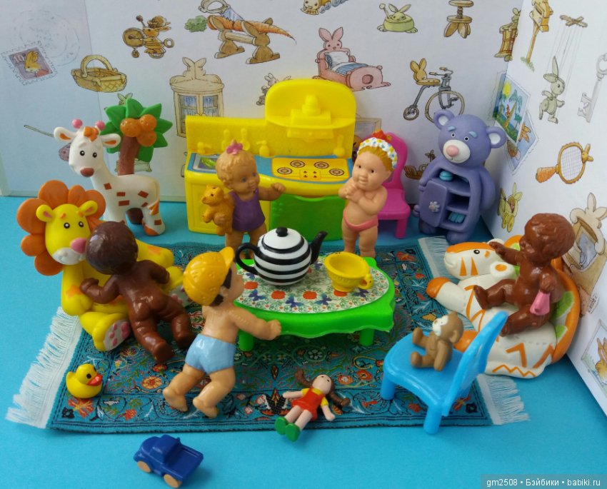 Мои пупсики BULLI, производство Германия 80-е гг