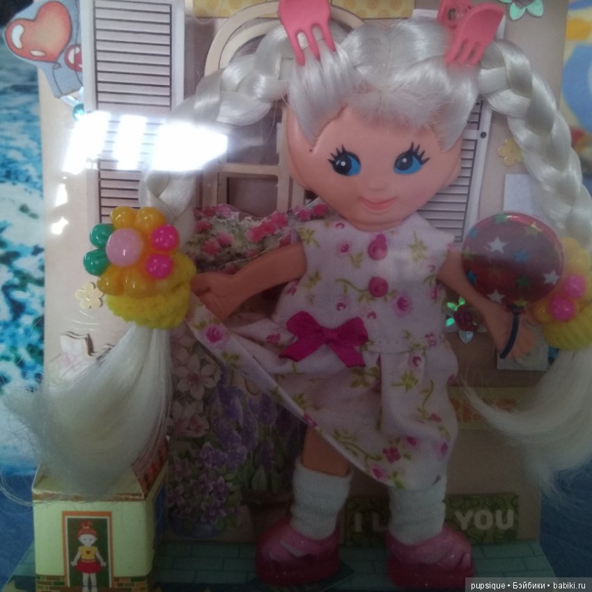 Винтажная плоская кукла Флетси ( Flatsy) компании Идеал