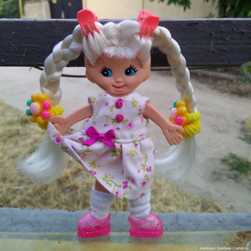 Винтажная плоская кукла Флетси ( Flatsy) компании Идеал (фото 2)