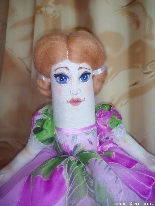 Барышни на чайник — Авторские текстильные куклы: Вальдорфские (фото 3)