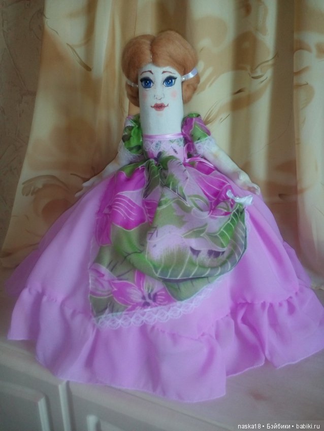Барышни на чайник — Авторские текстильные куклы: Вальдорфские (фото 5)