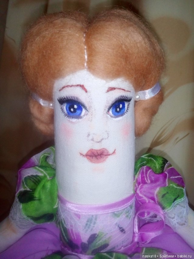 Барышни на чайник — Авторские текстильные куклы: Вальдорфские (фото 4)