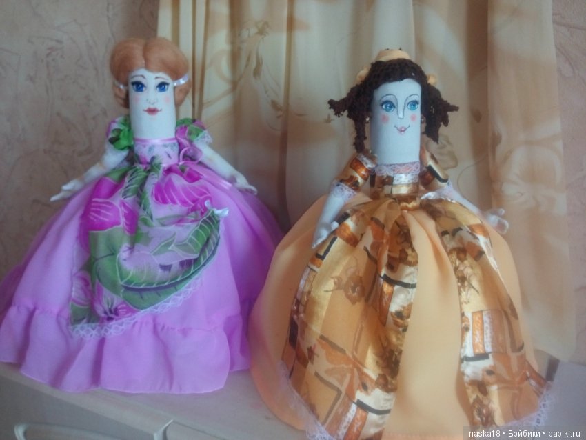 Барышни на чайник — Авторские текстильные куклы: Вальдорфские (фото 9)