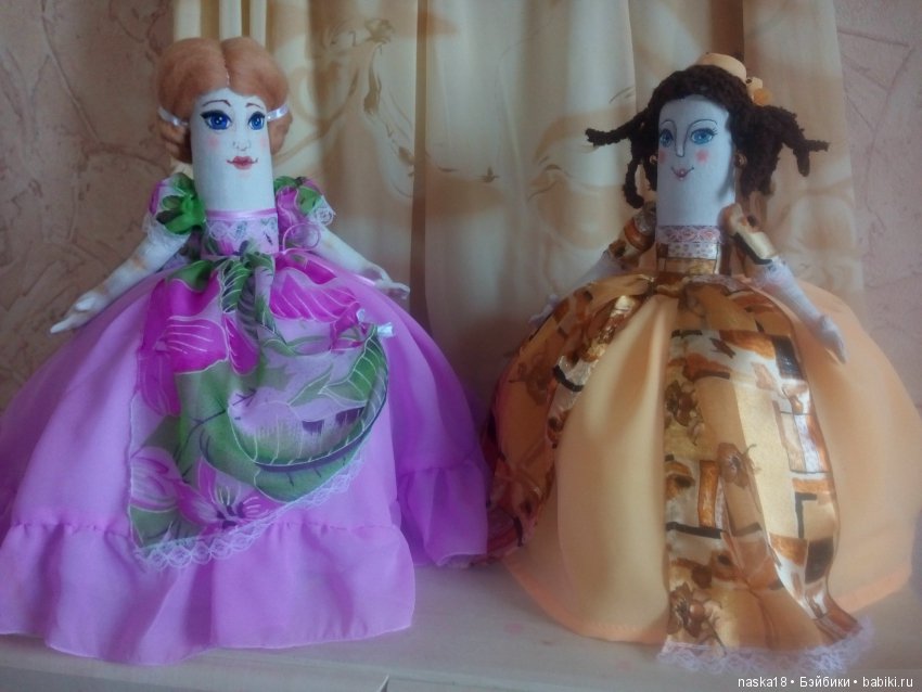 Барышни на чайник — Авторские текстильные куклы: Вальдорфские (фото 7)