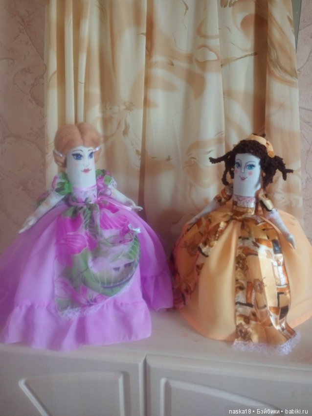 Барышни на чайник — Авторские текстильные куклы: Вальдорфские (фото 8)