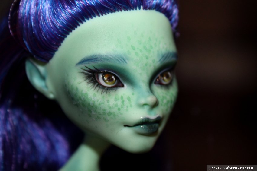 Новенькая покрашенная мамзель. Аманита ООАК (фото 4)