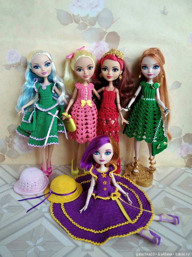 Мои вязалочки для Эверяшек. часть 2, продолжение