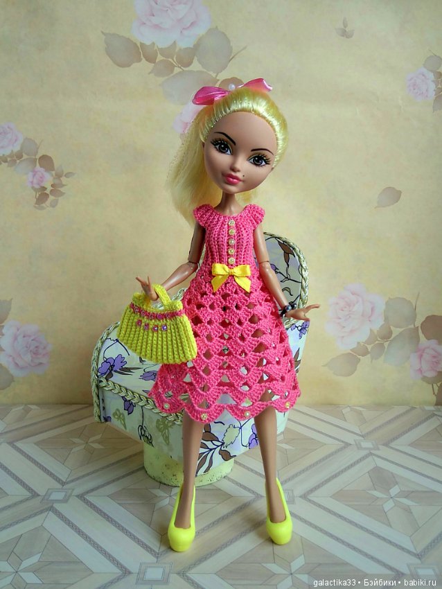 Мои вязалочки для Эверяшек. часть 1